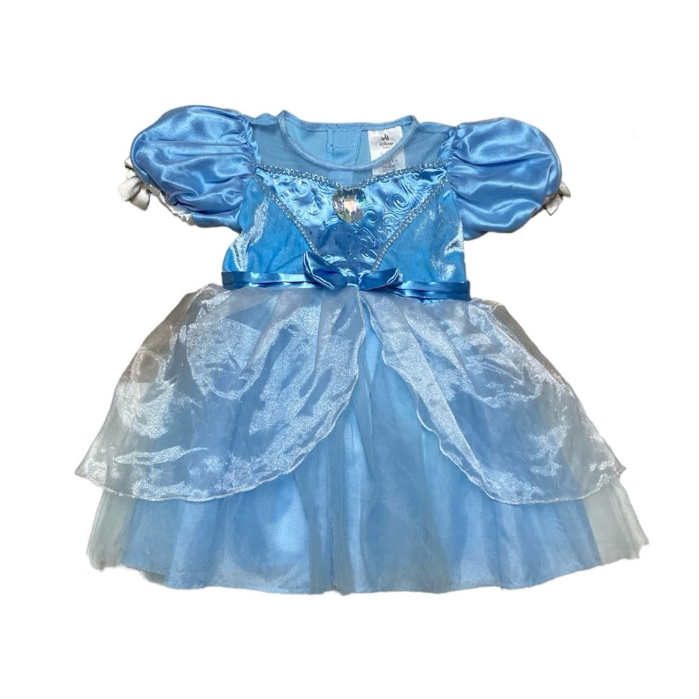 Disney Store Cinderella Costume Halloween Disney Baby 18-24 Months Blue Princess